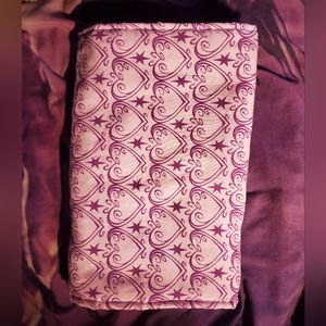 Heart bookcover handmade protective